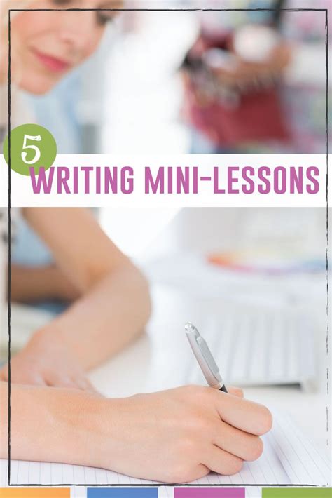 Six Writing Mini Lessons For Secondary Students High School Writing Lesson Plans - High School Writing Lesson Plans
