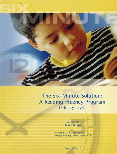 Read Six Minute Solution Reading Program 