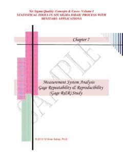 Download Six Sigma Quality Concepts Cases Volume I Statistical 