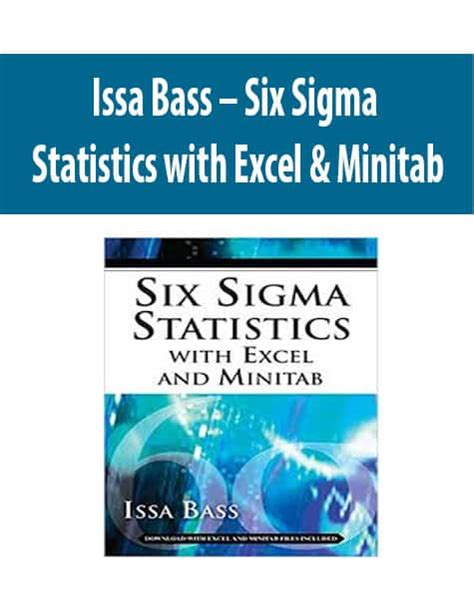 Download Six Sigma Statistics With Excel And Minitab Chapter 3 