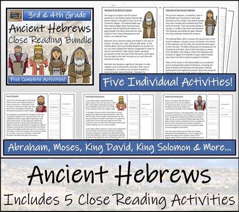 Sixth Grade Ancient Hebrews Answer Key