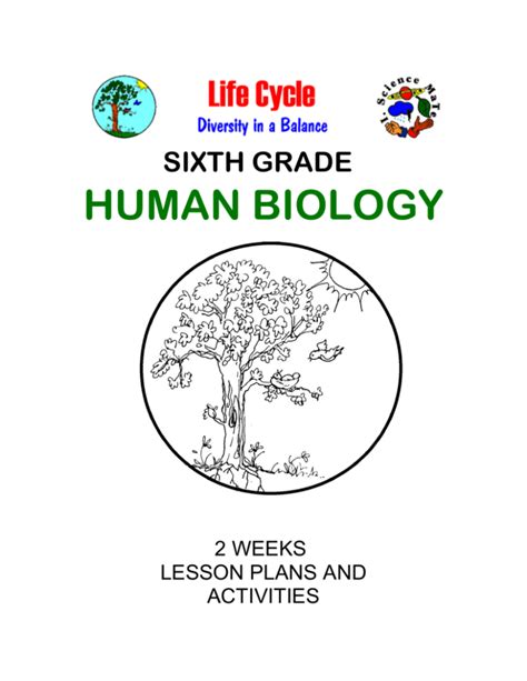 Sixth Grade Human Biology Amp Health Lesson Plans 6th Grade Science Subjects - 6th Grade Science Subjects