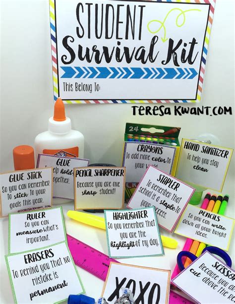 Sixth Grade Survival Kit Classroom Resource Twinkl Surviving 6th Grade - Surviving 6th Grade