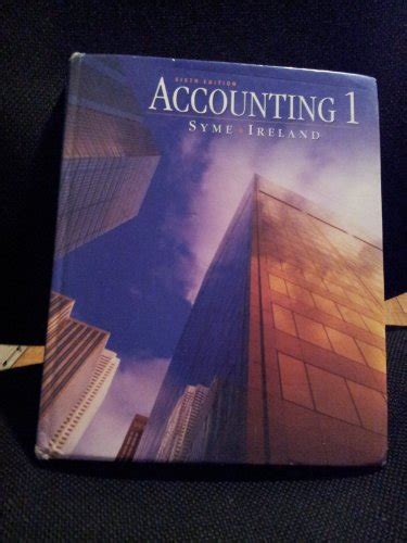 Full Download Sixth Edition Accounting 1 George Syme Answers 