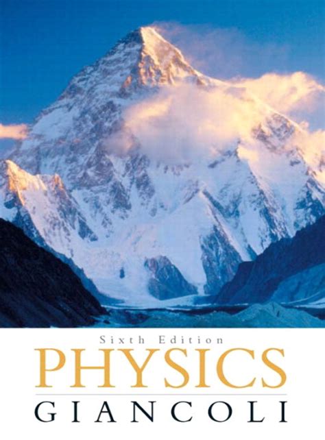 Read Online Sixth Edition Physics Giancoli Solutions Manual 