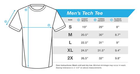 Size Chart Baju  T Shirt Size Charts In Each Hand A - Size Chart Baju