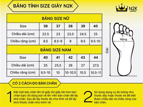 size giày | Bng size giy v cch quy i