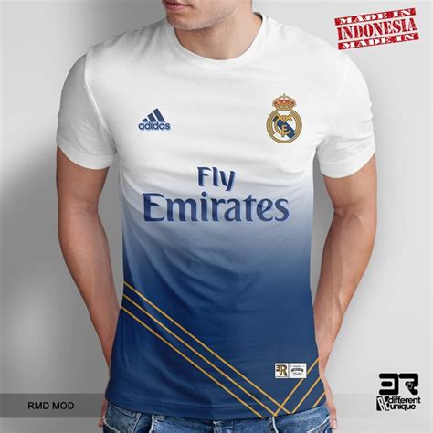 Size Kaos  Kaos Distro Real Madrid - Size Kaos