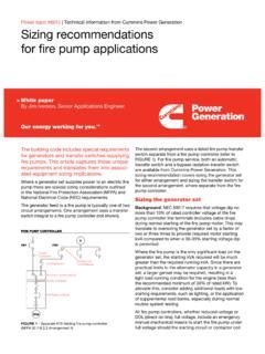 Read Sizing Recommendations For Fire Pump Applications 