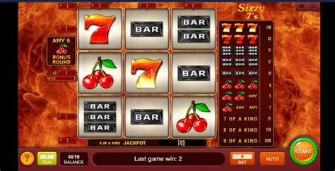 sizzling 7 slots free online canada