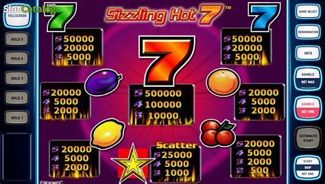 sizzling hot 7 deluxe free game