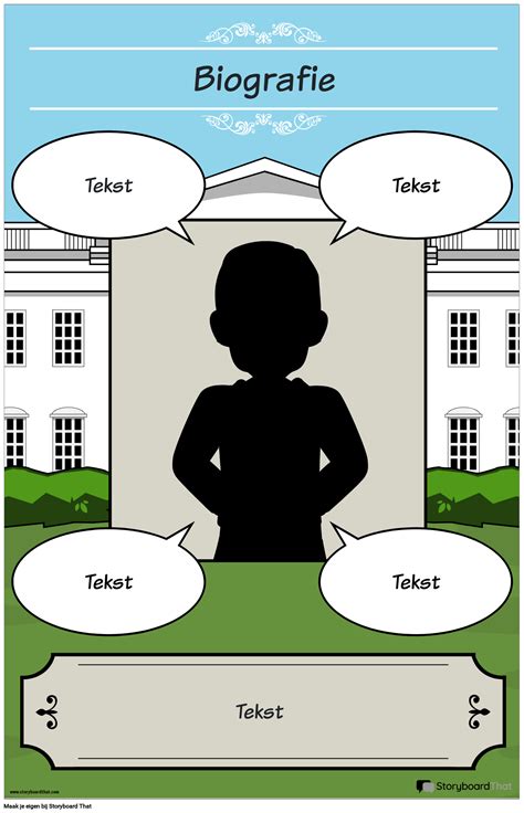 sjabloon biografie