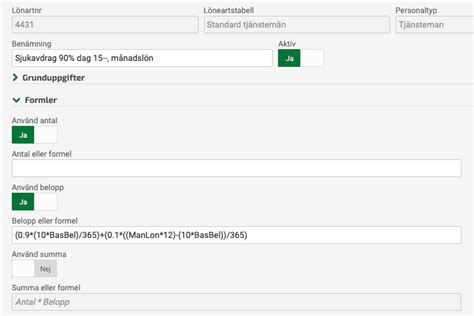 sjukavdrag samma manad