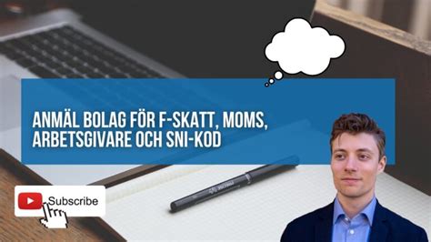skatteverket sni koder
