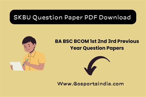 Skbu Old Question Paper