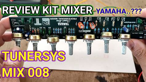 skema kit mixer yamaha 8 potensio
