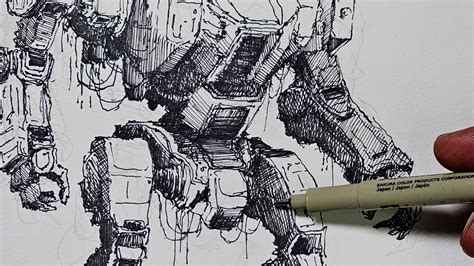 sketch workshop mech weapon design