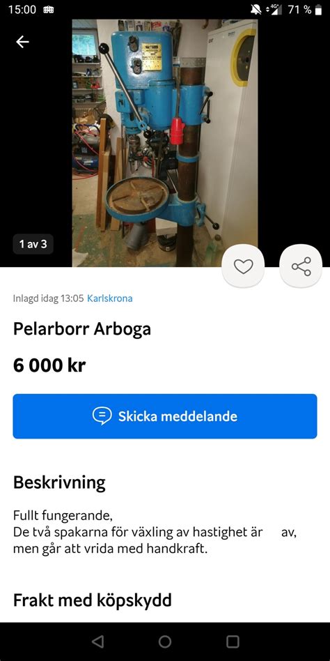 skicka meddelande blocket