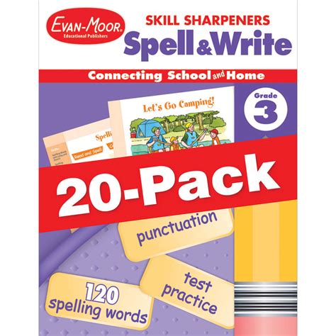 Skill Sharpeners Spell Write Grade 3