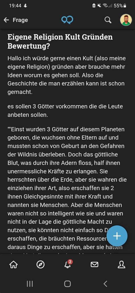 skillnad  vid  kult  samt religion