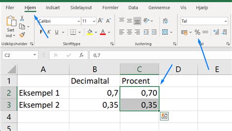skillnad i procent excel