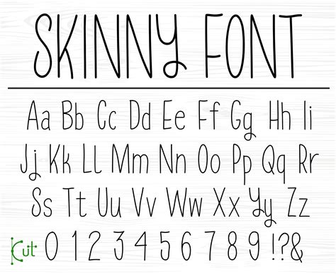 skinny script Fonts MyFonts