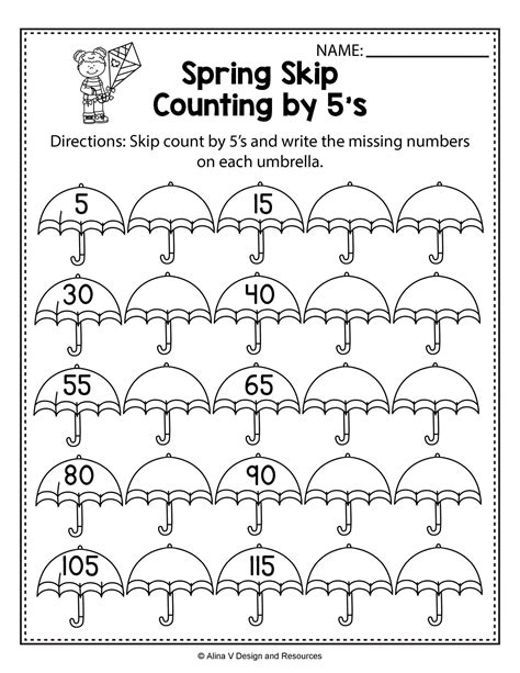 Skip Counting For 2nd Grade Improving Math Skills Skip Counting Second Grade - Skip Counting Second Grade