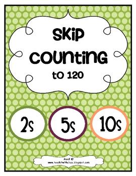 Skip Counting Freebie By Randi Tpt Counting In 2s Activities - Counting In 2s Activities
