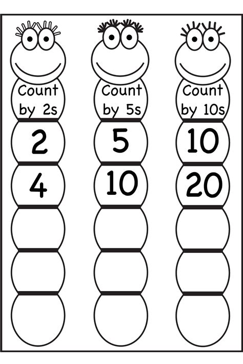 Skip Counting Worksheet For Kindergarten 2nd Grade Lesson Skip Counting For Kindergarten - Skip Counting For Kindergarten