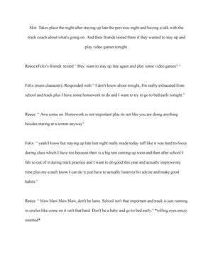 Skit That Demonstrates Decision Making Conflict Resolution