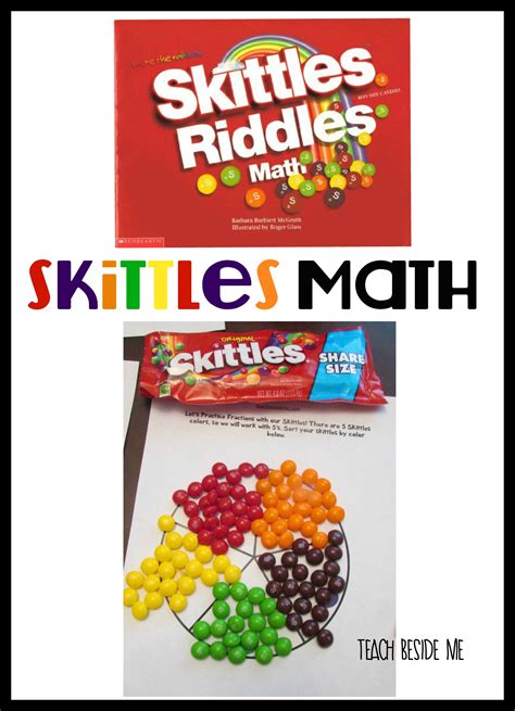 Skittles Math With Printable Teach Beside Me Skittles Math Worksheets - Skittles Math Worksheets