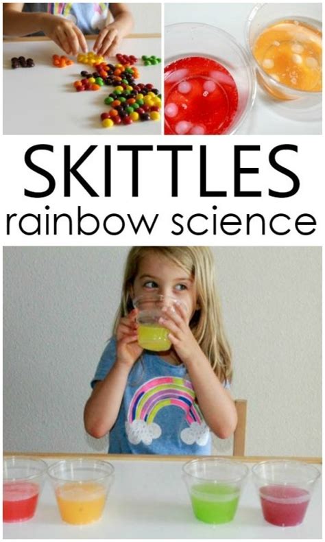 Skittles Rainbow Science Investigation Fantastic Fun Amp Learning Rainbow Science Experiment Preschool - Rainbow Science Experiment Preschool