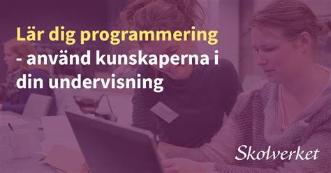 skolverket programmering 1 kunskapskrav