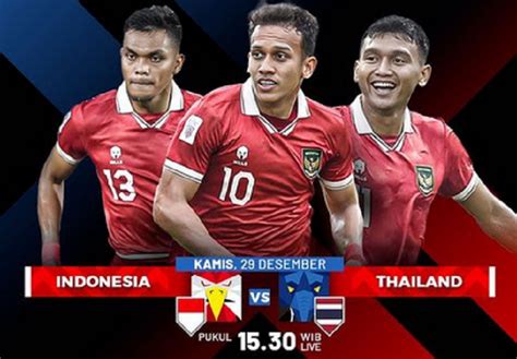 skor indonesia vs thailand hari ini
