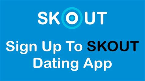 skout dating sign up on computer