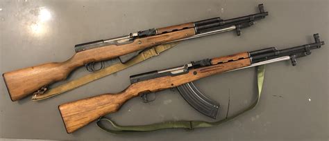 The SKS rifle is a Soviet-designed semi-automa
