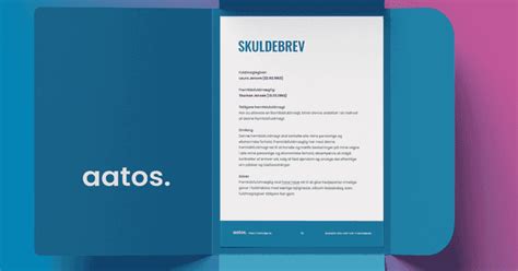 skuldebrev vid dödsfall