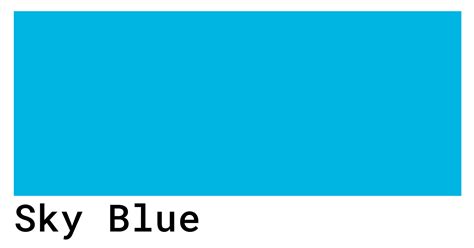sky blue color code