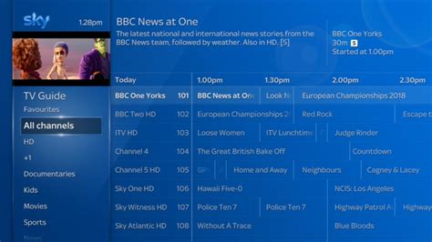 Sky Channel Guide