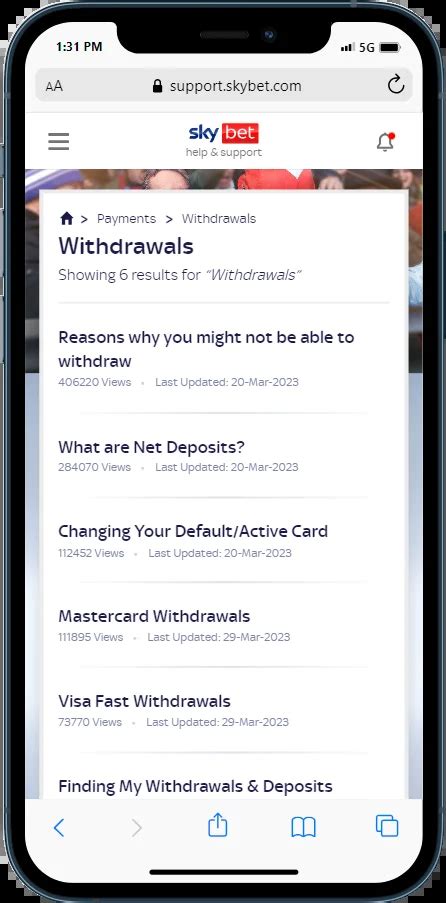 skybet fast withdrawal
