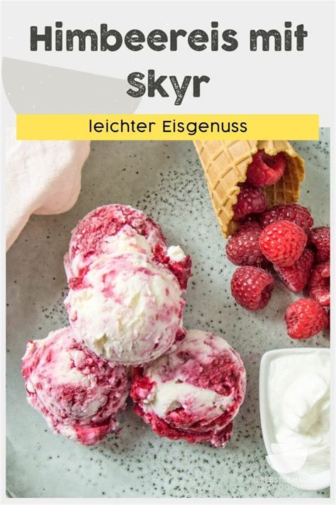 skyr himbeer eis