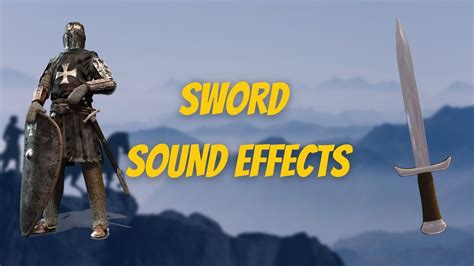 skyrim sword sound effects