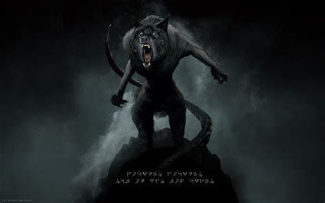 Skyrim Werewolf Wallpaper