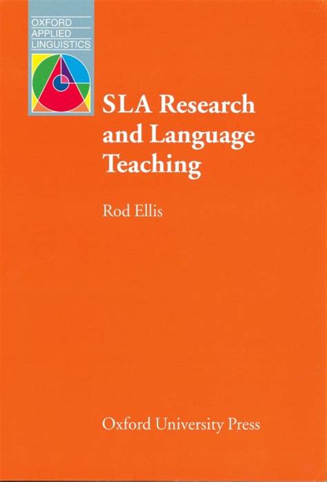 Read Online Sla Research And Language Teaching Oxford Applied Linguistics 