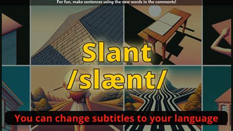 Slant Meaning