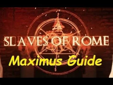 Slaves Of Rome Walkthrough