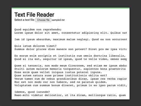 Sldh Text File