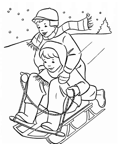 Sled Coloring Page Free Printable Coloring Pages Sled Dog Coloring Page - Sled Dog Coloring Page