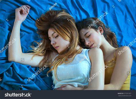 sleeping nude female