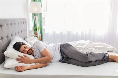 sleeping nude men